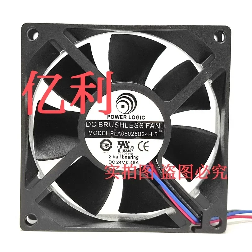 

Вентилятор охлаждения сервера Power Logic PLA08025B24H-5 DC 24V 0.45A 80x80x25mm, 2-проводной