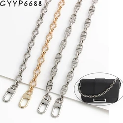 Gold,Silver 30/60/120CM Zinc Alloy Metal Replacement Chains For Women's Shoulder Crossbody Bags Strap DIY Removable Accessories