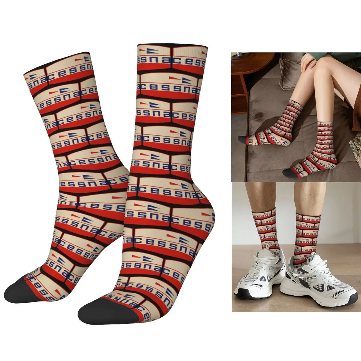 

Cessna Aviation Aeronautics Socks Harajuku Sweat Absorbing Stockings All Season Long Socks Accessories for Unisex