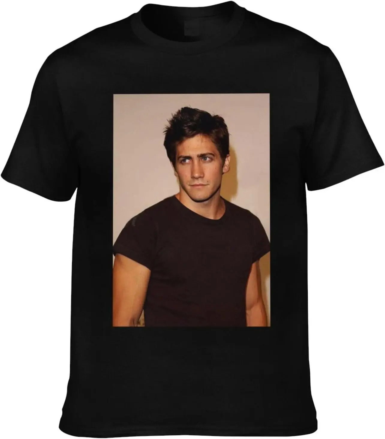 Футболка Jake Gyllenhaal с круглым вырезом, футболка с короткими рукавами, футболки из 100% хлопка для мужчин и женщин (8 размеров)