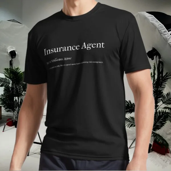 Insurance Agent Defined Active T-Shirt