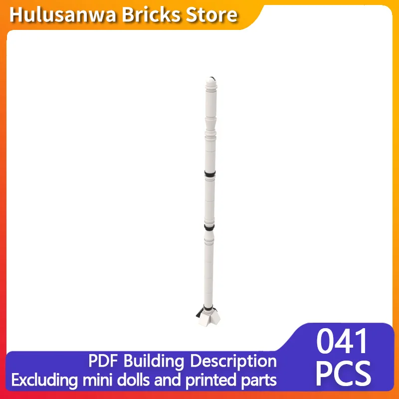 

Модель ракеты Scout MOC, конструктор, военная техника, модульные технологичные подарки, праздничный набор для сборки, детские игрушки