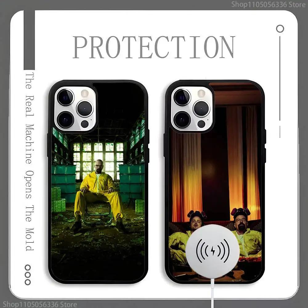 

B-Breaking B-Bad TV Phone Case For Magnetic Wireless Charge Cover For iphone 16 15 14 13 12 11 Pro Max Plus Coque