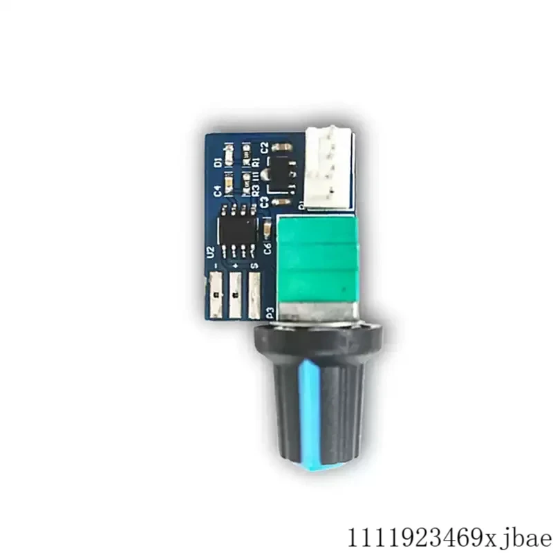 12V Single Channel PWM Fan Speed Controller with 25KHZ Frequency Duty Cycle Adjustable from 0% to 97%