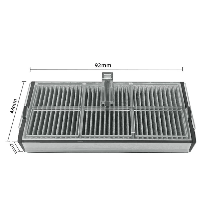 B07B-For Dreame Bot X40 Ultra جهاز آلي لتنظيف الأتربة ملحقات طقم قطع غيار المطاط الرئيسي قص الشعر فرشاة جانبية تصفية ممسحة خرقة #6