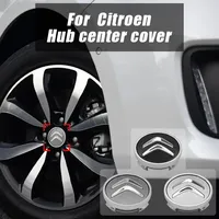 4pcs 60mm Car Wheel Center Hub Caps Rim Caps Covers Emblem For Citroen C3 C4 C5 C6 C1 C2 Picasso Berlingo Xantia DS5 Accessories