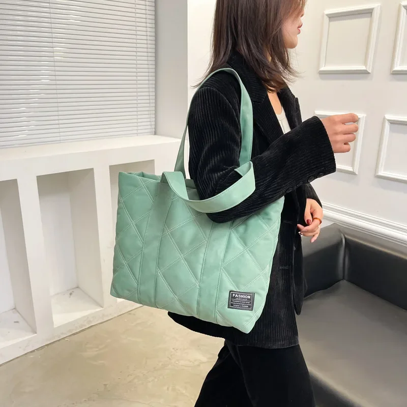 Sac à main en nylon de grande capacité pour femme, petit fourre-tout, sacs de créateurs, sac initié, sac à main et sacs à main, sac à provisions