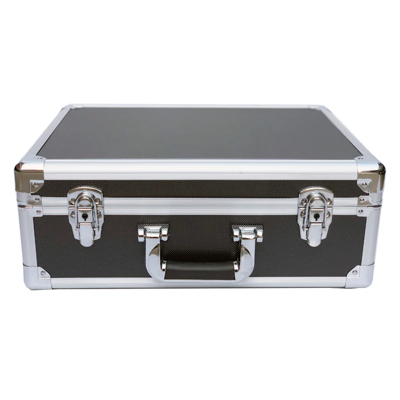

Thickened large aluminum alloy audio air box, home maintenance tool box, certificate storage box