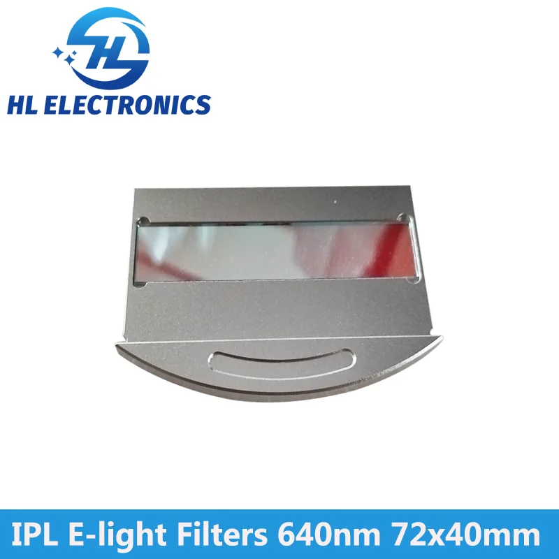 

OPT E-light SHR IPL Filters 640nm for IPL Handpiece Spare Parts 72x40mm