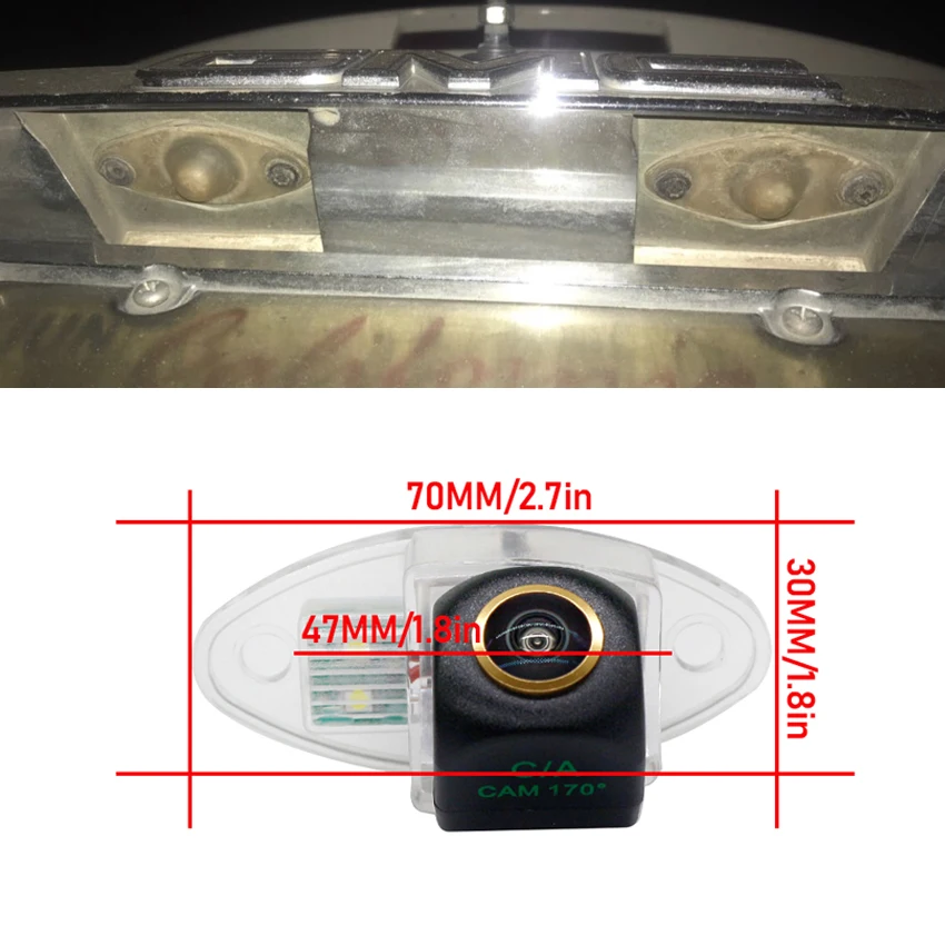 Car Rear View Parking Camera AHD Night Vision For Buick Enclave 2008~2014 For Chevrolet Traverse 2009 2010 2011 2012 2013 2014