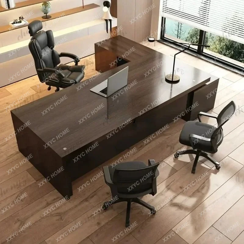 NQ52  Aesthetic Design Office Desk Reception Executive Modern Computer Office Desk Decoration European Scrivania