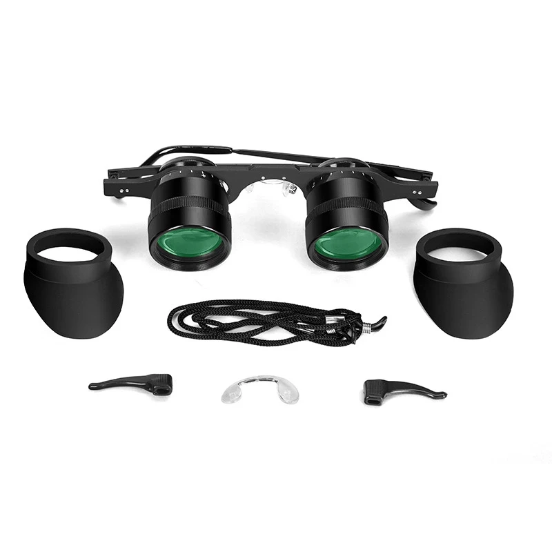 

Fishing telescope, special high-definition and high-power glasses for viewing drifts, myopia, headworn low-light night vision