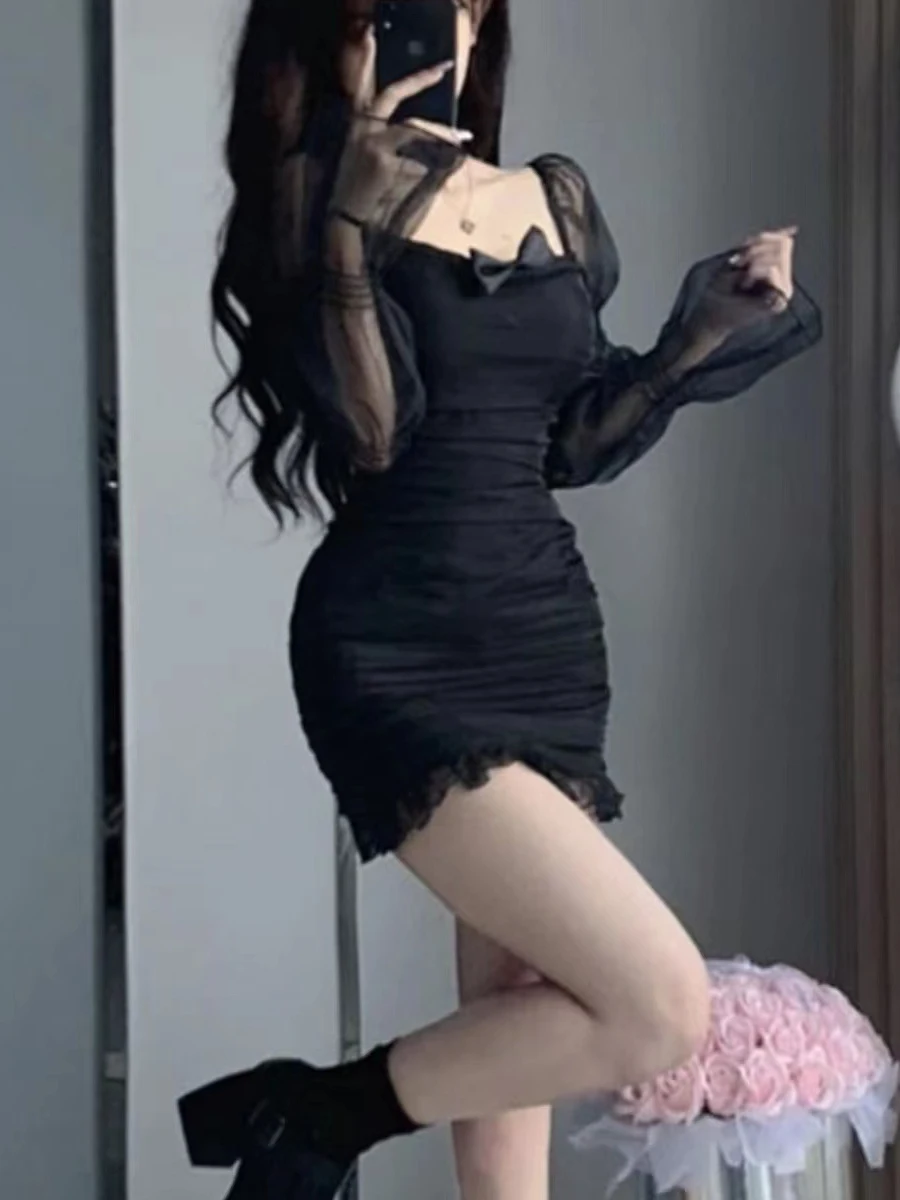 

Сексуальная юбка ort Bla со сращивающимся дизайном Ele Fi Tail Bodycon Dr для женщин Модная верхняя одежда Лето Dr