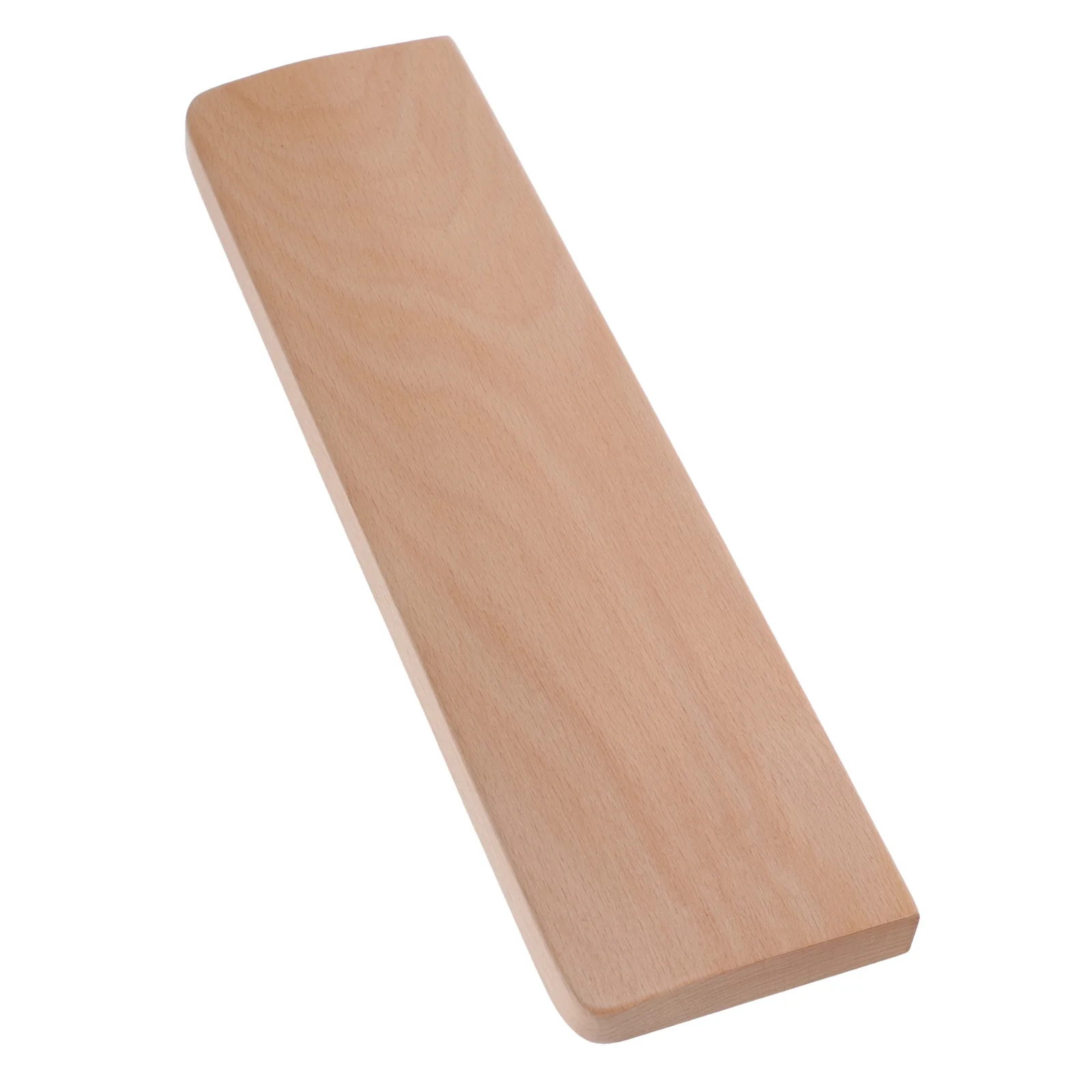 

Wooden Wrist Rest Keyboard Hand Support Pad Ergonomic Desk Accessory Crafted Antislip Rubber Gaming Typing