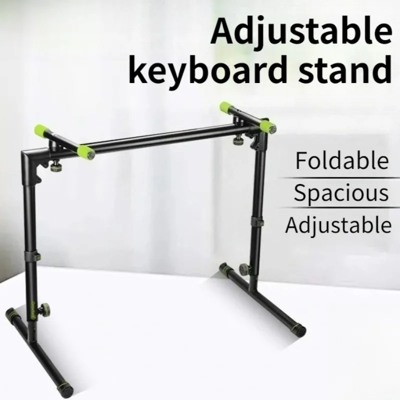 

Steel Bold Keyboard Stand Adjustable Foldable Stable Durable Electronic Keyboard Stand High-quality Musical Instrument Accessory