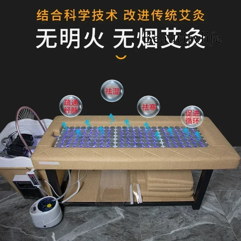 

BJ Thai Beauty Salon Shampoo Bed Water Circulation Special Fumigation Moxibustion Ear Bed