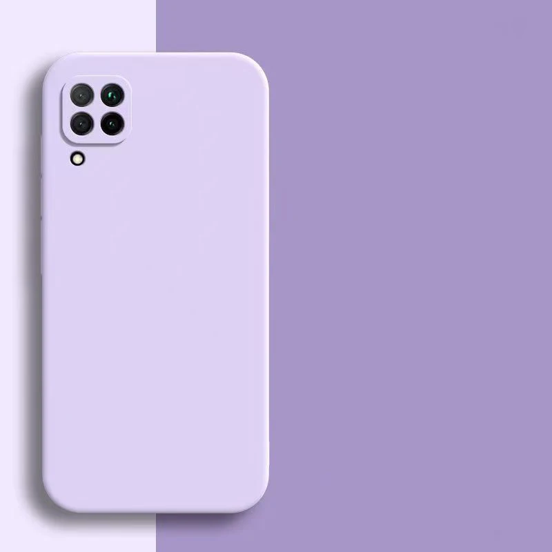 Luxury Square Silicone Phone Case For Huawei P40 Lite Case Huawei Nova 7i Nova 6 SE Shockproof Soft Cover Case view 3