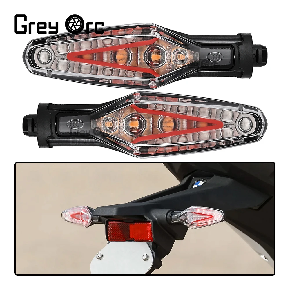 

2024 R1200GS For BMW R1250GS M1000RR S1000RR S1000XR/R F900GS Motorcycle LED Turn Signal Rear Brake Tail Light Flashing Lamp