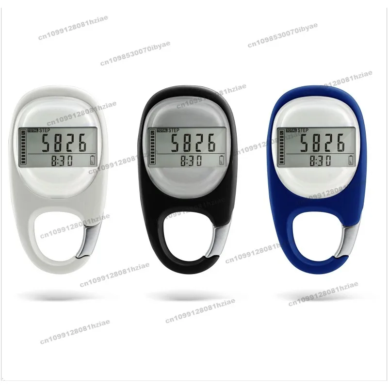 Mountaineering Ring 3D Pedometer Keychain Outdoor Pedometer