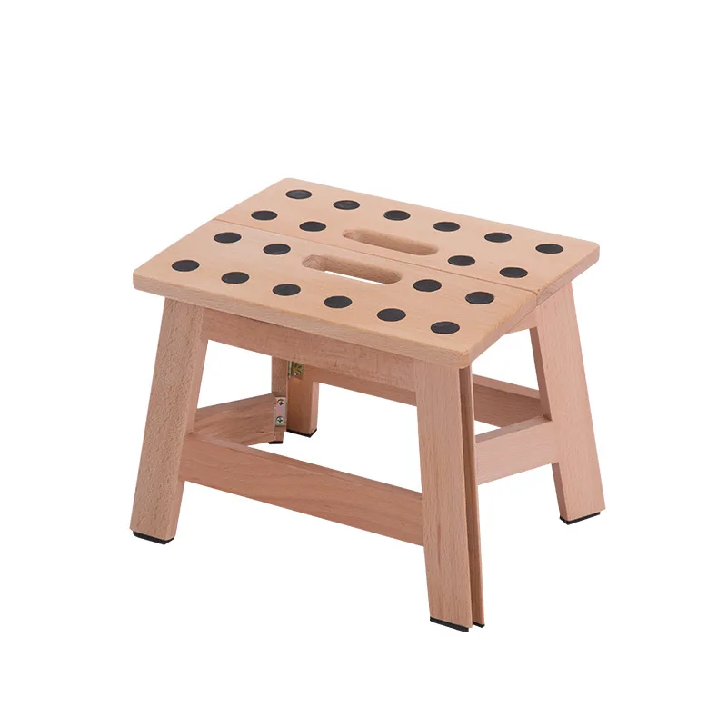 

Маленькая складная скамейка, портативная домашняя экономия места, маленькая лошадь, дерево