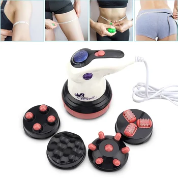 4 IN 1 infrared electric anti-cellulite massage gun body slimming and relaxing muscle 3D roller device weight loss fat remove