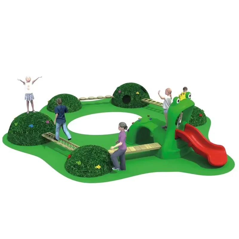 for Advanced Amusement Park Commercial Outdoor Kids Educational Physical Training Customized Sensory Training Combination