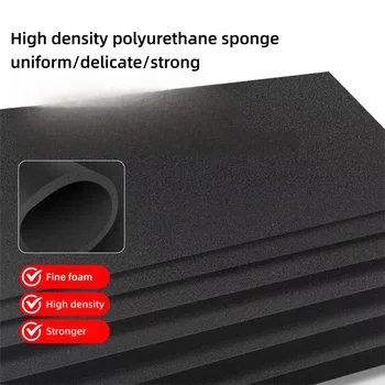 1000x500mm Toolbox Shock Absorbing Foam Cuttable Polyurethane Sponge Sheet Tool Organizer Padding Foam Upholstery Foam Insert