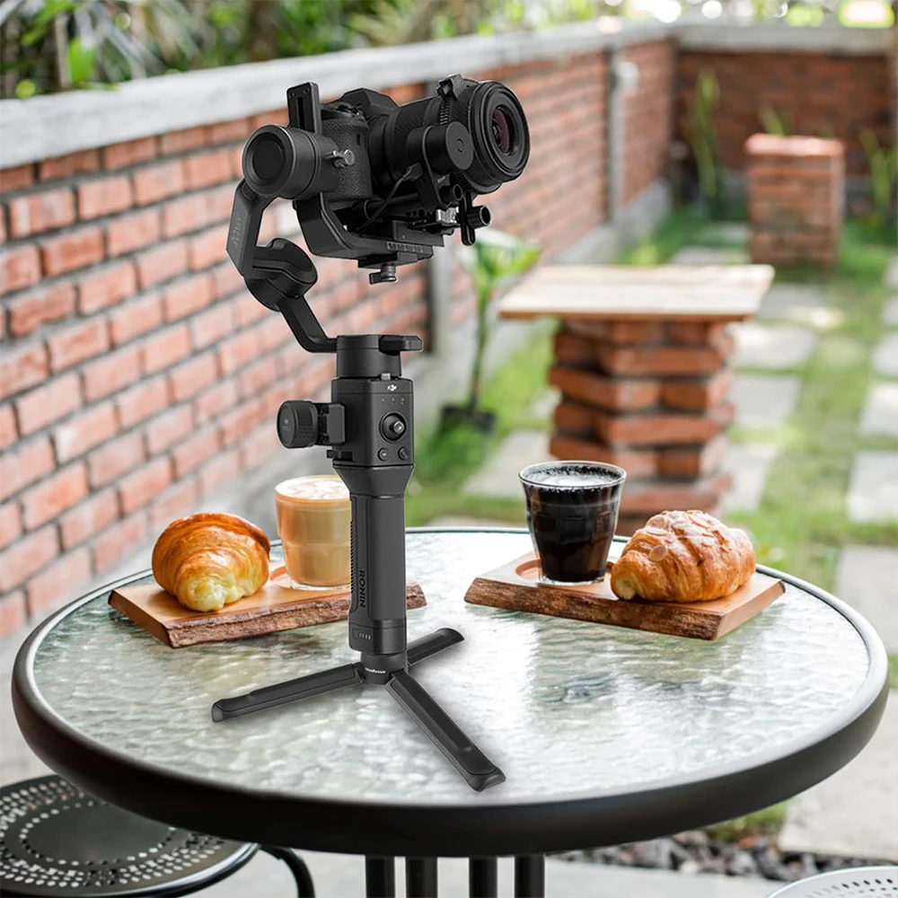 Desktop Tabletop Tripod Stand for MOZA AirCross 3 Air 2 DJI Ronin S SC RS2 RSC2 ZHIYUN Crane 2 Weebill S Lab Gimbal Handle Grip