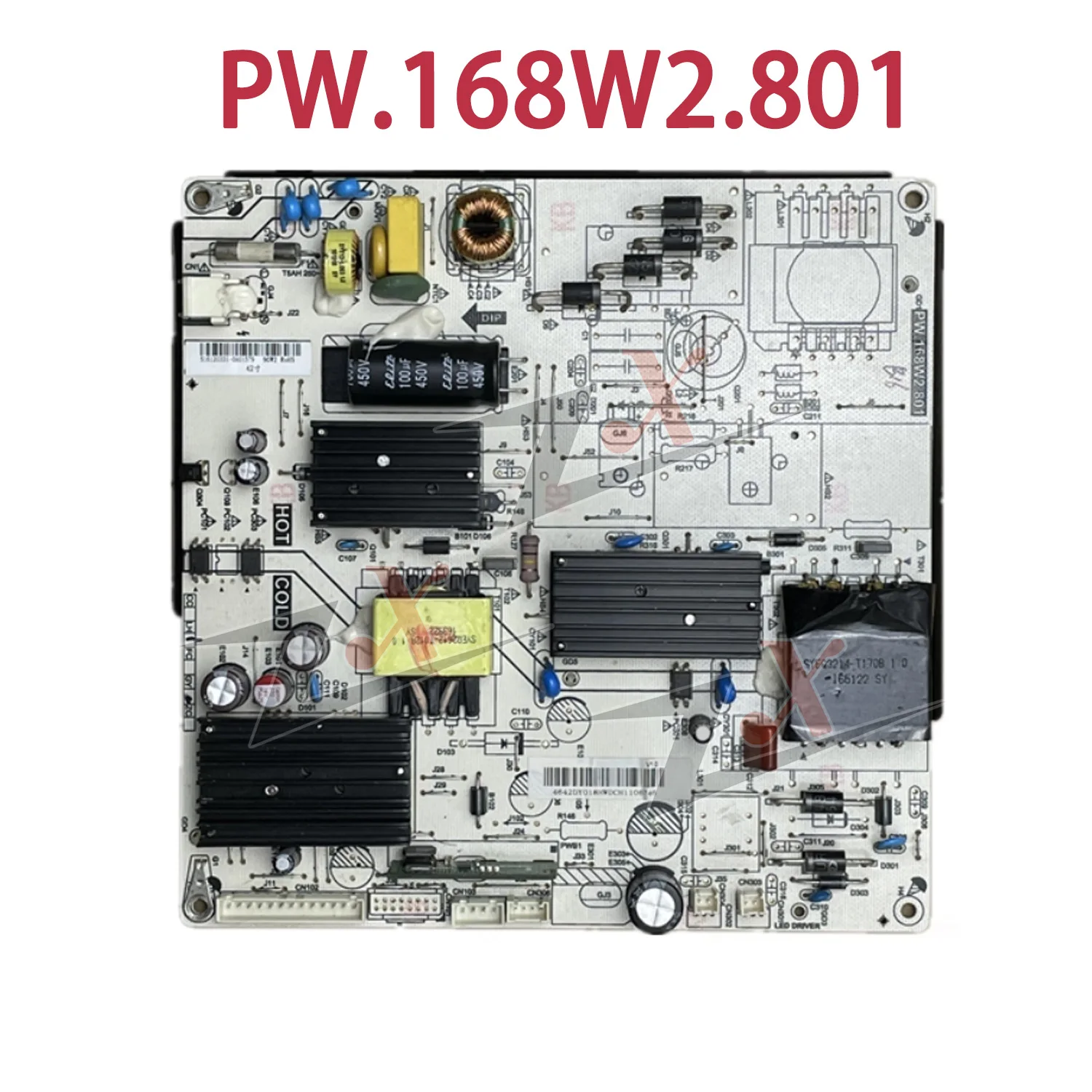 PW.168W2.801 Оригинальная плата питания телевизора CANTV C42SD320 PW.168W2.801