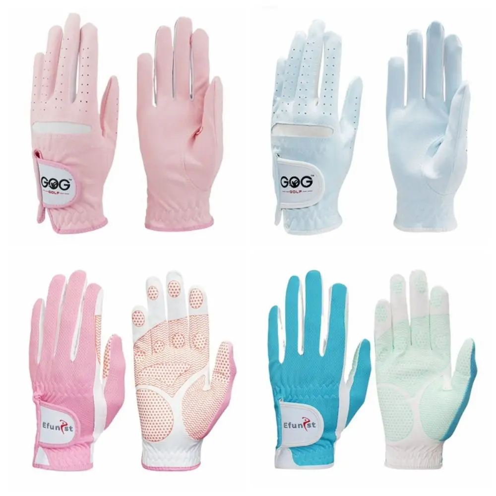 

Дышащие женские перчатки для гольфа, удобные износостойкие перчатки для гольфа с длинными пальцами, эластичные прочные варежки для гольфа, спорт на открытом воздухе