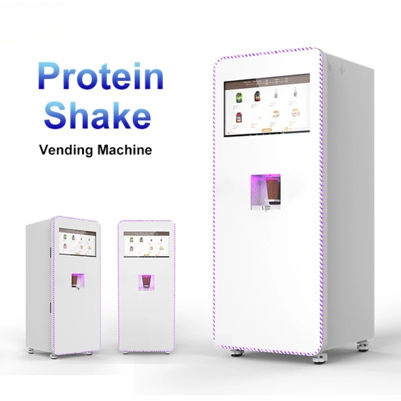 Customized Instant Coffee Vending Machine Smart Automatic Shakes Beverage Vending Machine Wi-Fi Card Reader For Office Gym