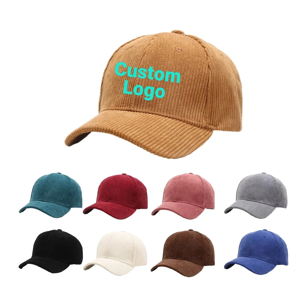 

Бейсбольная кепка на заказ, Snapback. Создайте свой собственный логотип. Бейсбольные кепки для мужчин и женщин. Регулируемая повседневная шляпа дальнобойщика своими руками. Вельветовая кепка.