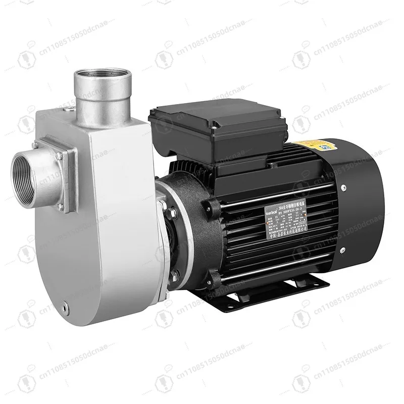 WBS WBZ Stainless Steel Pump 304 316 Heat Acid Alkali Resistant Motor For Chemical Liquid Transfer