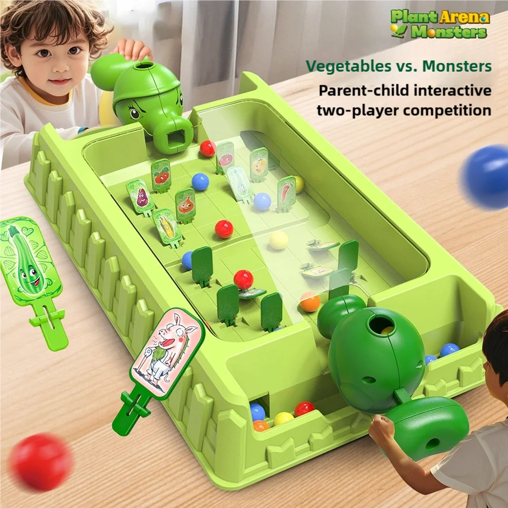Battle Uitwerpen Speelgoed Ouder-kind Interactieve Dubbele Flipperkast Schiettafel Desktop Denkspel Educatief Kinderspeelgoed