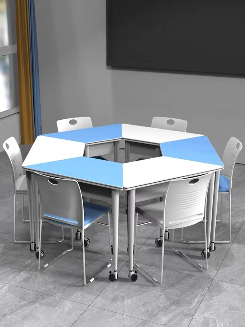 table and chair set Primary furniture Science library Children's laboratory table and chair