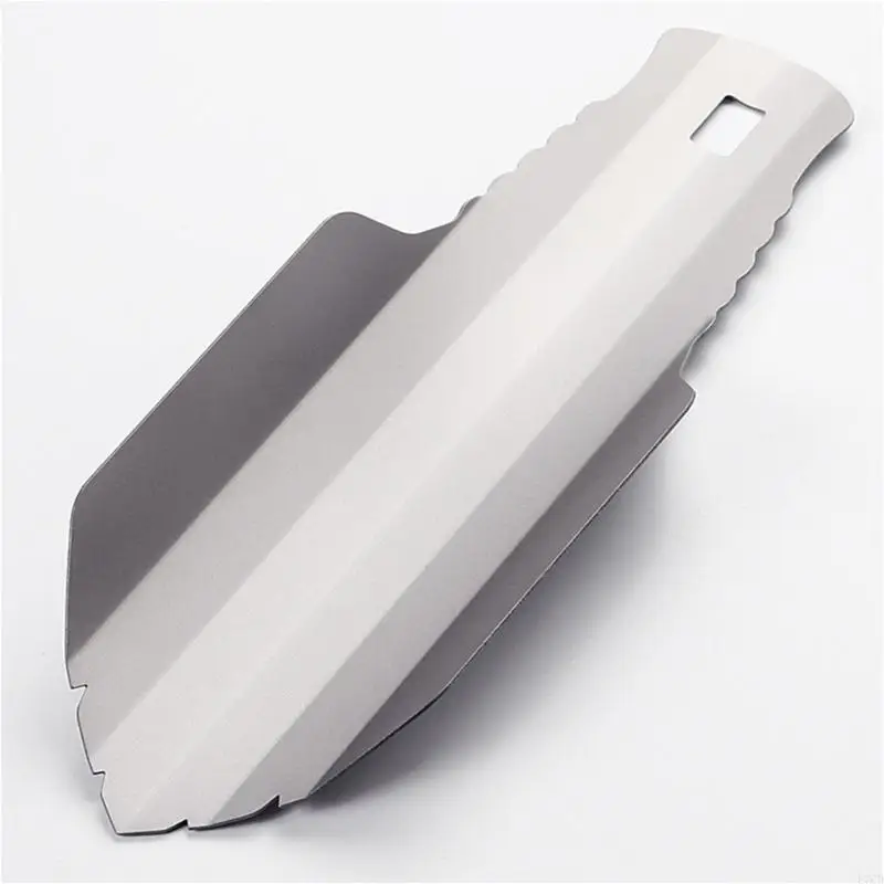 E7CD Durable Titaniums Hand Trowel Outdoor Shovel Perfect for Camping and Outdoor Use