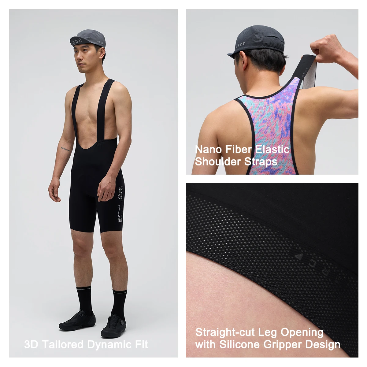 GRC Cycling Apparel Men‘s 10th Anniversary Limited Bib Shorts