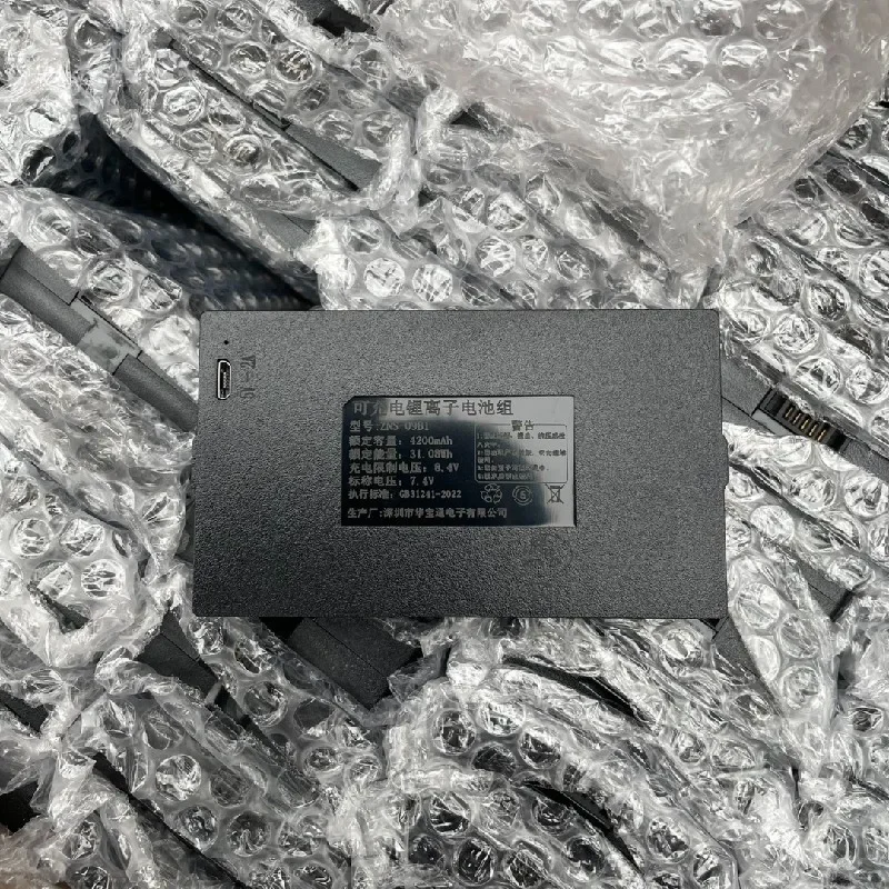 

100%Original 4200mAh 8.4V for DESMAN ZNS-09B1 C+C-P-P+ Q3Mpro Q5Mpro V7plus Smart Door Lock Battery