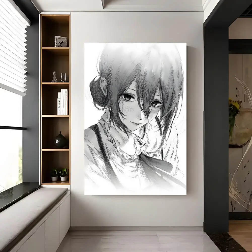 Anime Character C-chainsaw Man Reze Poster Modern Wall Decor Collection for Home Design