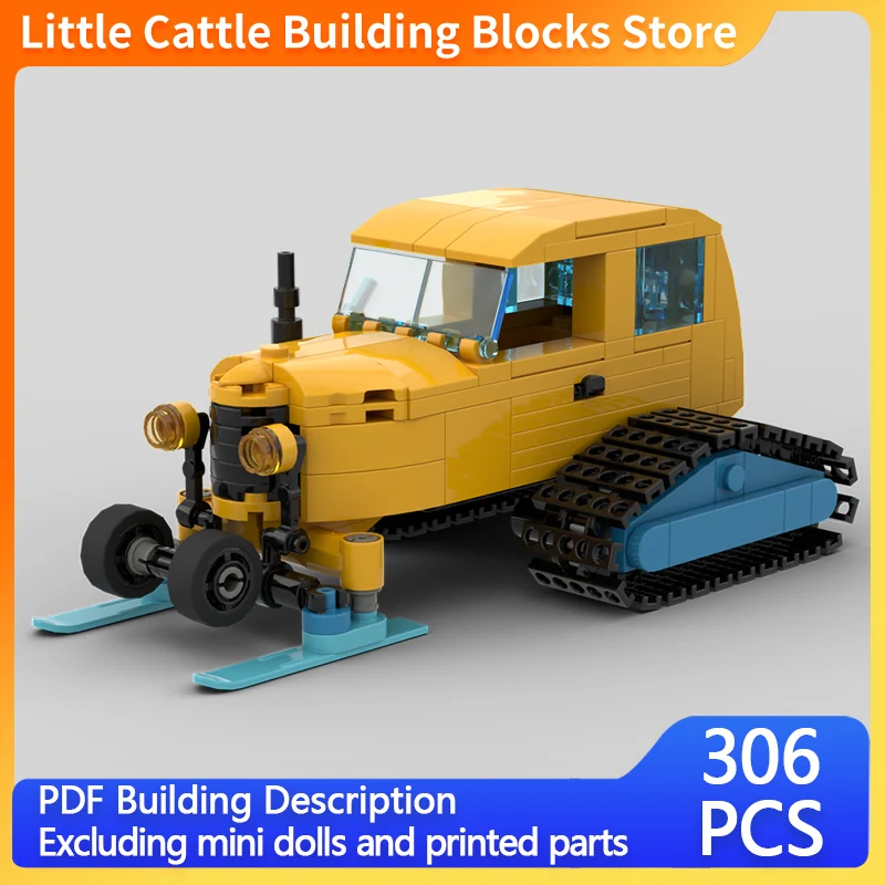 Speed Racing Car Model MOC Building Bricks Retro All-Terrain Vehicle Modular Technology Children Holiday Gifts Assemble Toy Suit