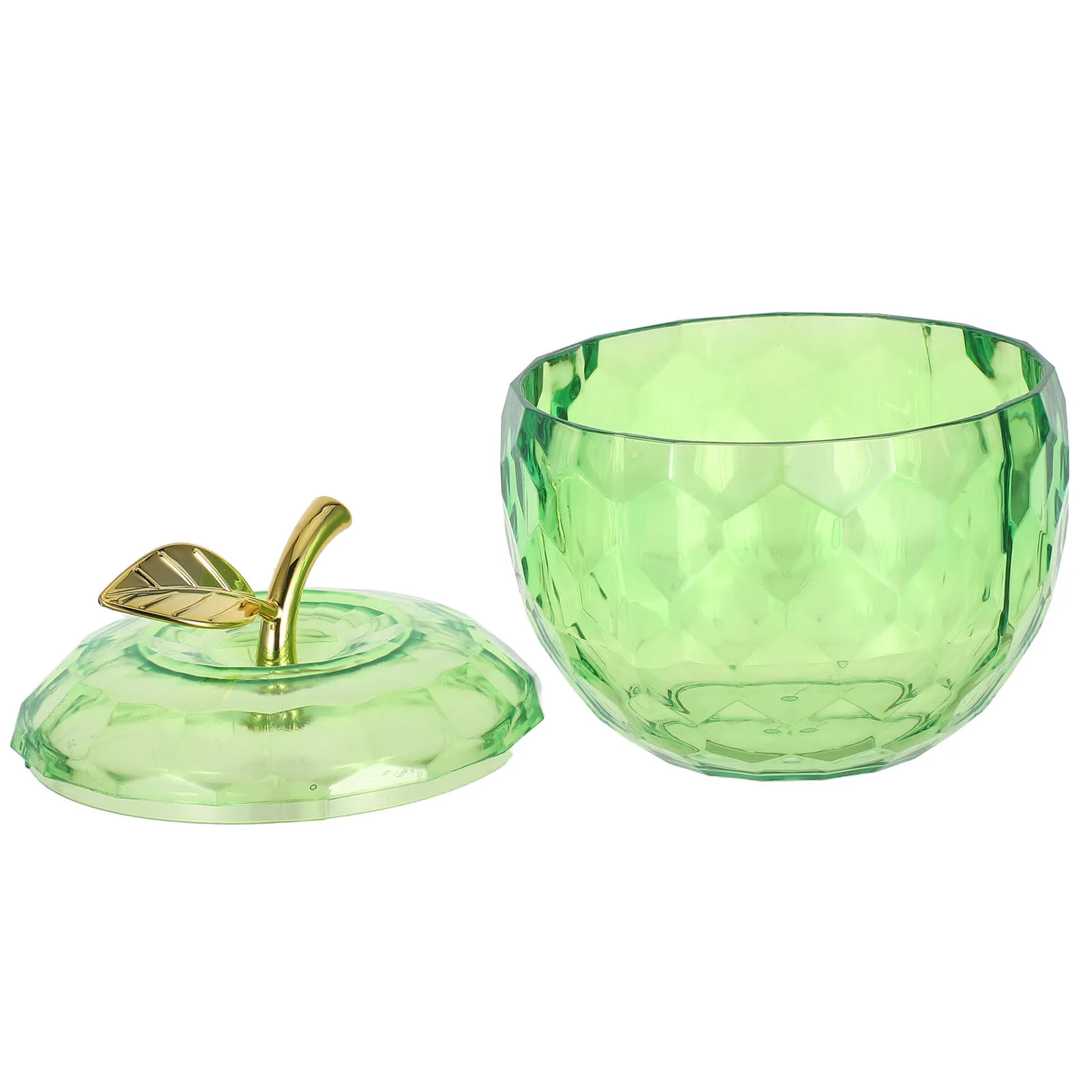 

Christmas Candy Storage Box Large Plastic Apple Shaped Jar Holiday Treat Container For Party Classroom Wedding Gift