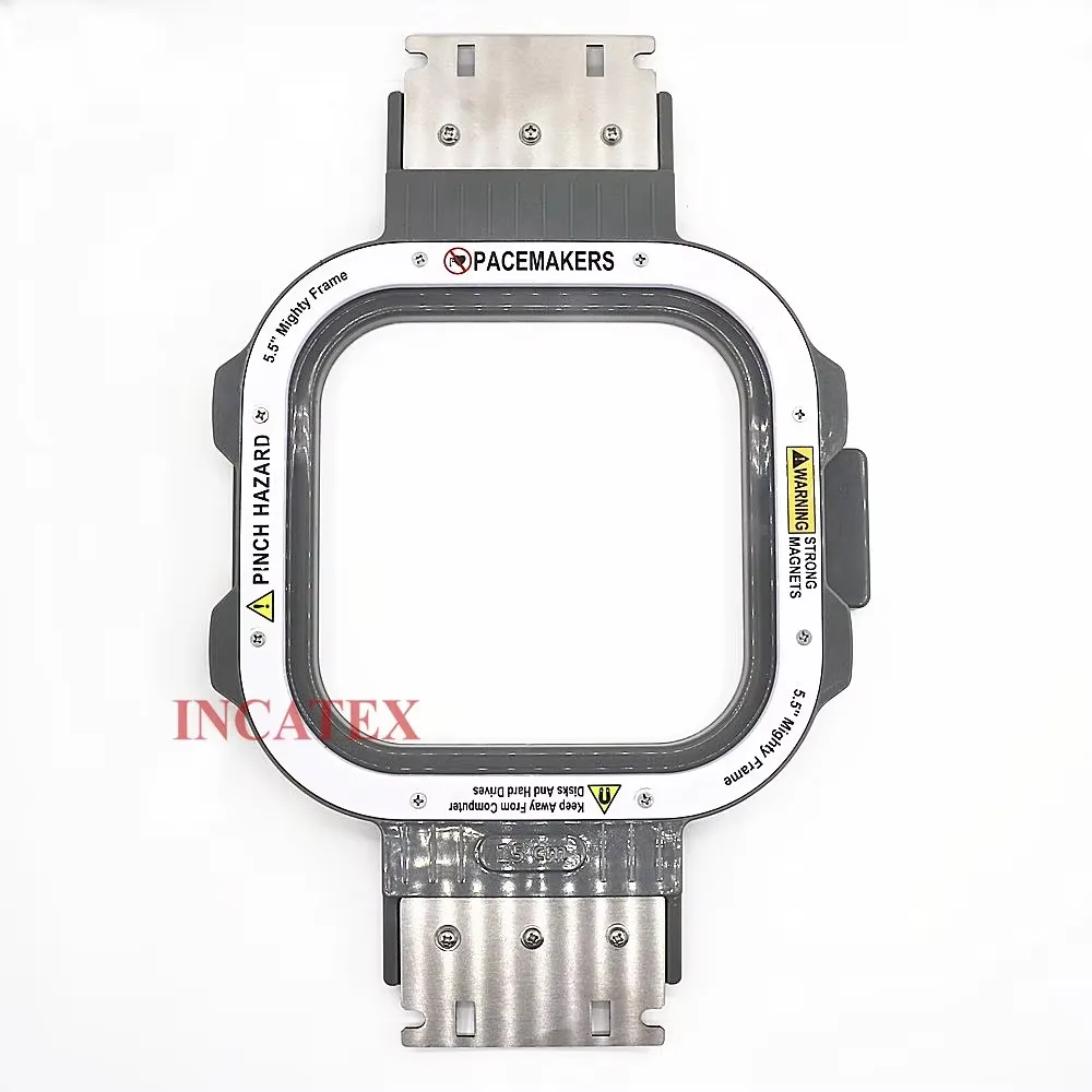 Good Quality Tajima China Cap Household Embroidery Machine Spare Parts Magnetic Frame Hoop 150x150mm 5.5x5.5 Inches Length 355mm