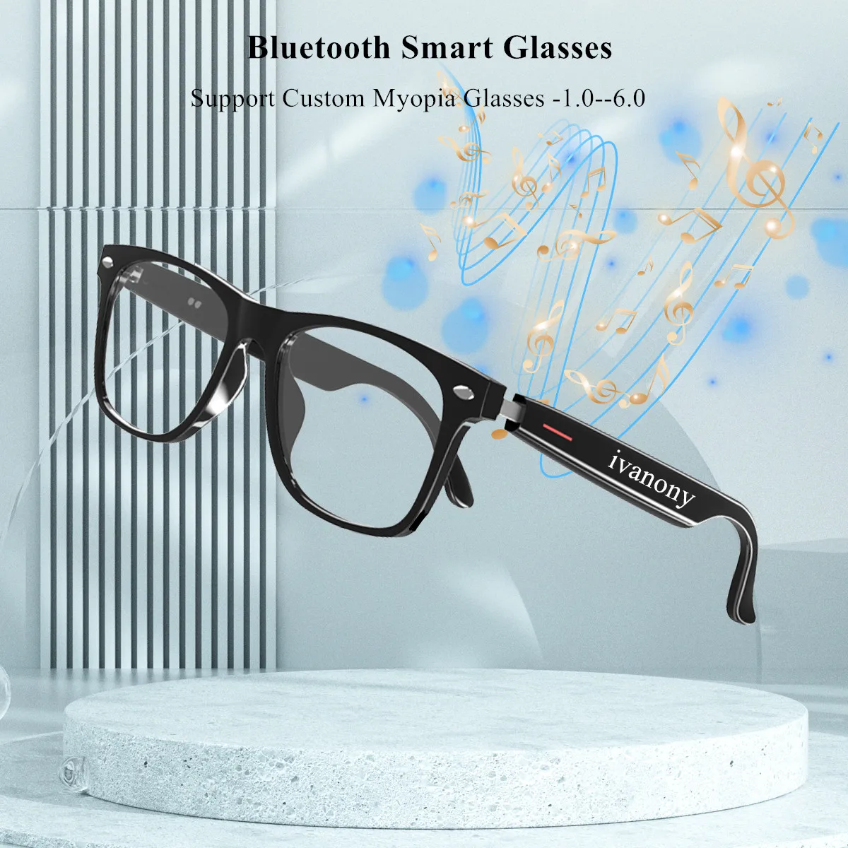 

Умные очки с искусственным интеллектом, линзы по рецепту для близорукости, прослушивание песен, прием карты вызова, навигация, умные очки-переводчики для учебы