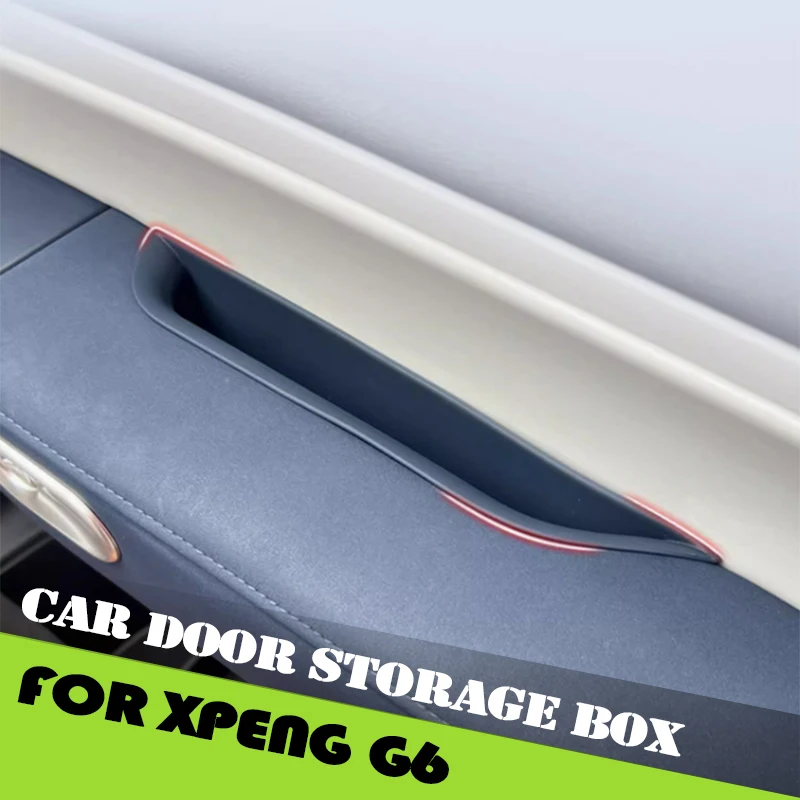 

Auto Door Storage Box Fit for Xpeng G6 2022-2025 Armrest Storage Box Door Handle Door Slot Garbage Collection Box Accessories