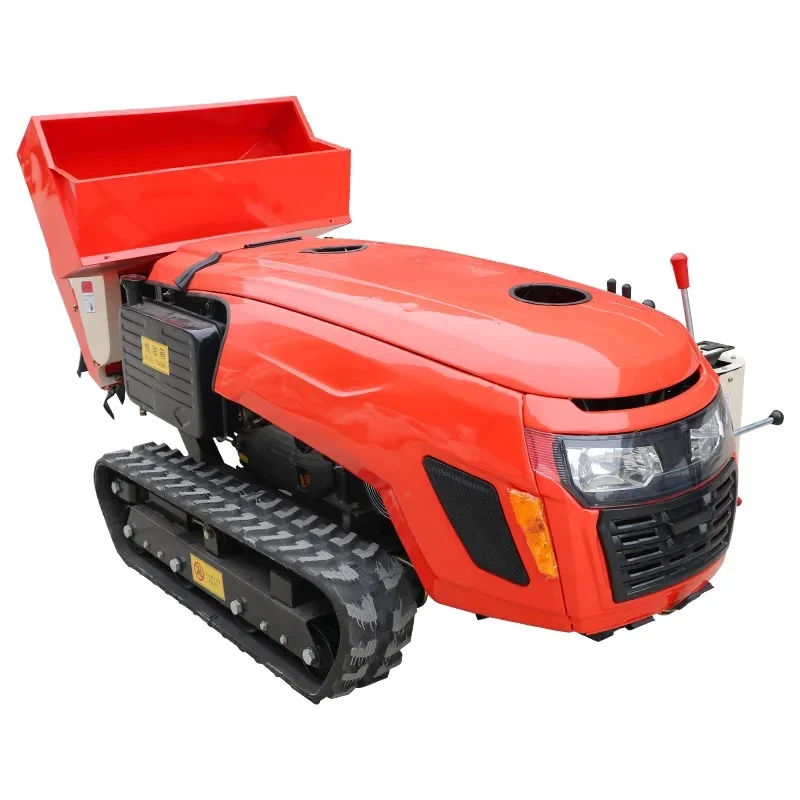 Small Four-wheel Tractor Hot Sell Type Farmland Homework Machinery Plough Machine