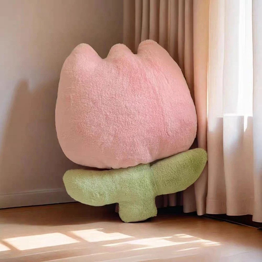 40CM Tulip Plant Plush Pillow Lliving Room Pillow Pillow Pillow Flower Doll To Send Friends Birthday Christmas Gift