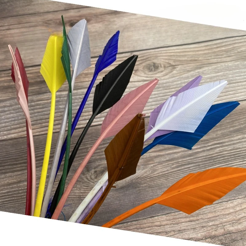 

Spot Feather Tear Nest Collar 30cm Color Diy Decoration Clothing Accessories Arrow Handmade