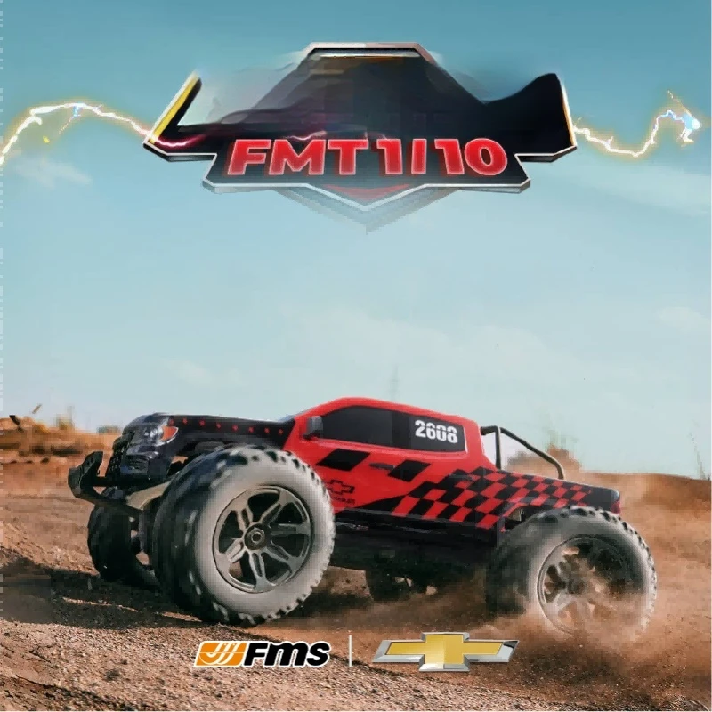 

Fms Remote Control Monster Truck 1 10 Scale Fmt10 Brushless Four Wheel Drive Off Road Stunt Racing For Adults