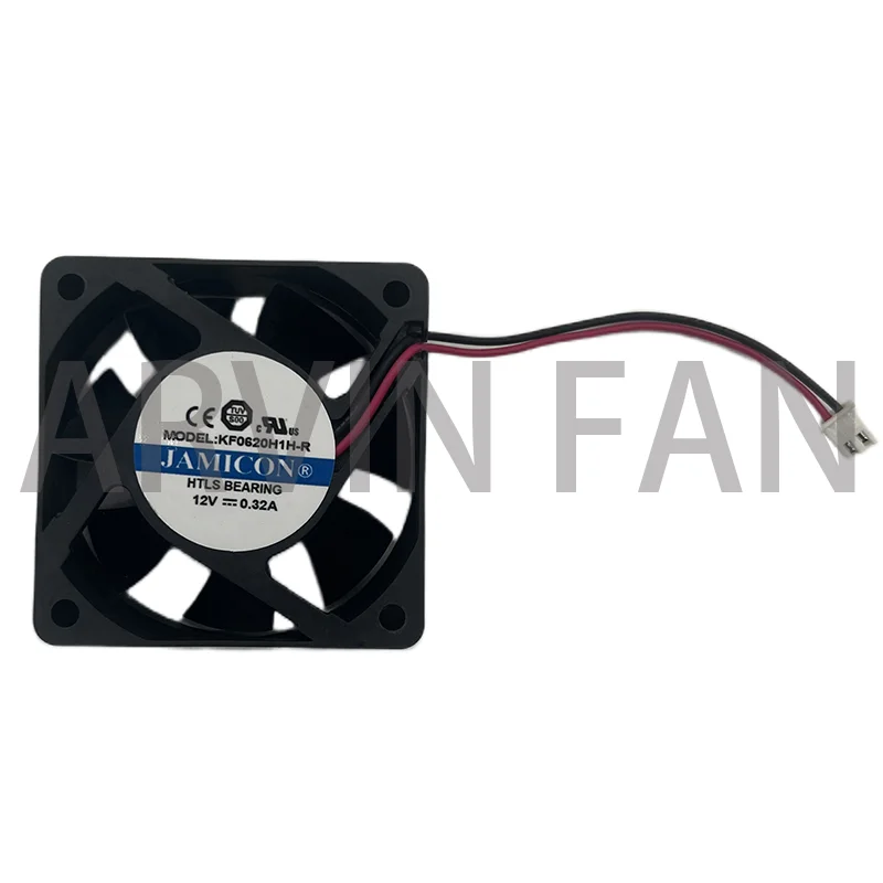 

Brand New Original COOLING REVOLUTION KF0620H1H--R 6cm 6020 60mm 12V 3.2W 60x60x20mm Large Amount Air Cooling Fan