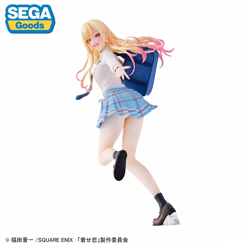 Original My Dress Up Darling Kitagawa Marin Anime Figure Toys 19cm Cos Name PVC Model Collectible Kids Birthday Gift